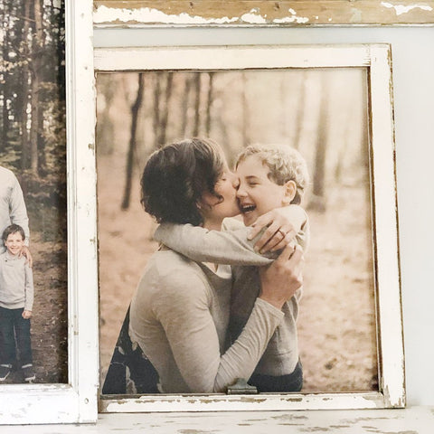 Old Chippy Farmhouse Window Photo Frame