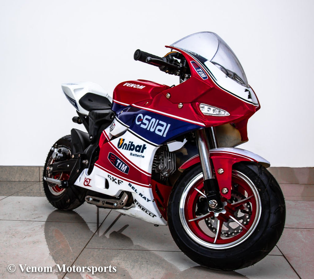 Super Pocket Bike X15 X19 Pocket Rocket Mini Motorcycle Venom Motorsports Canada Venom Motorsports Canada