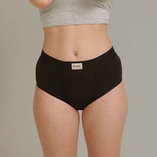 The High Waisted Period. in Sporty Stretch For Heavy Flows – The