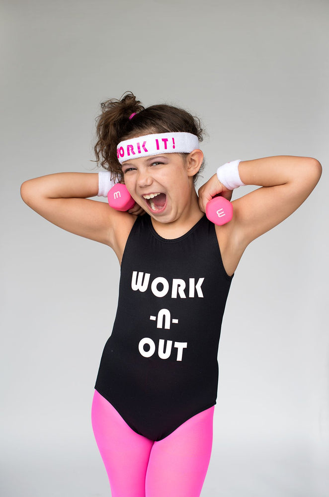Girls 80s Workout Costume – South of Urban Shop