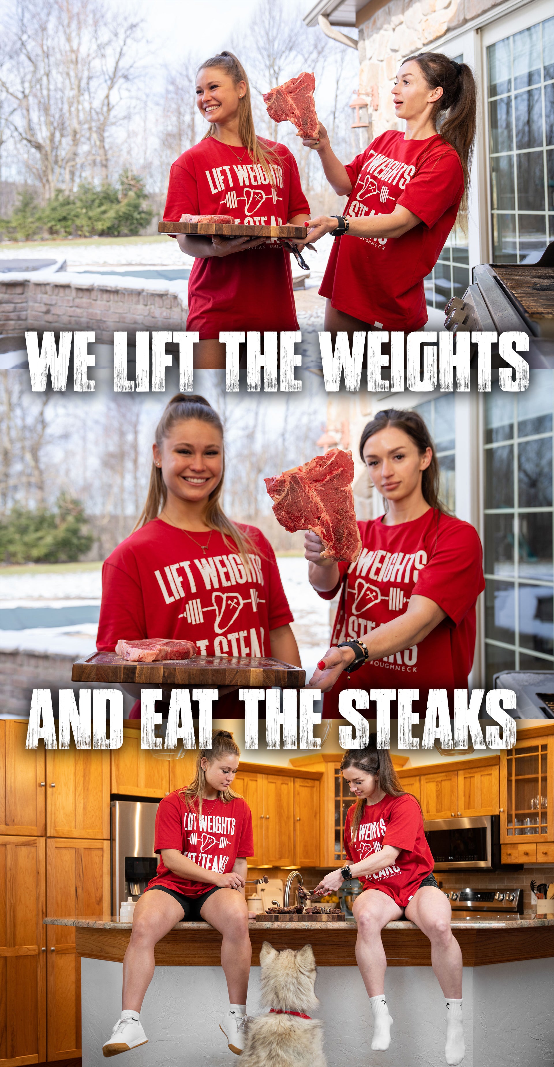 We lift the weights