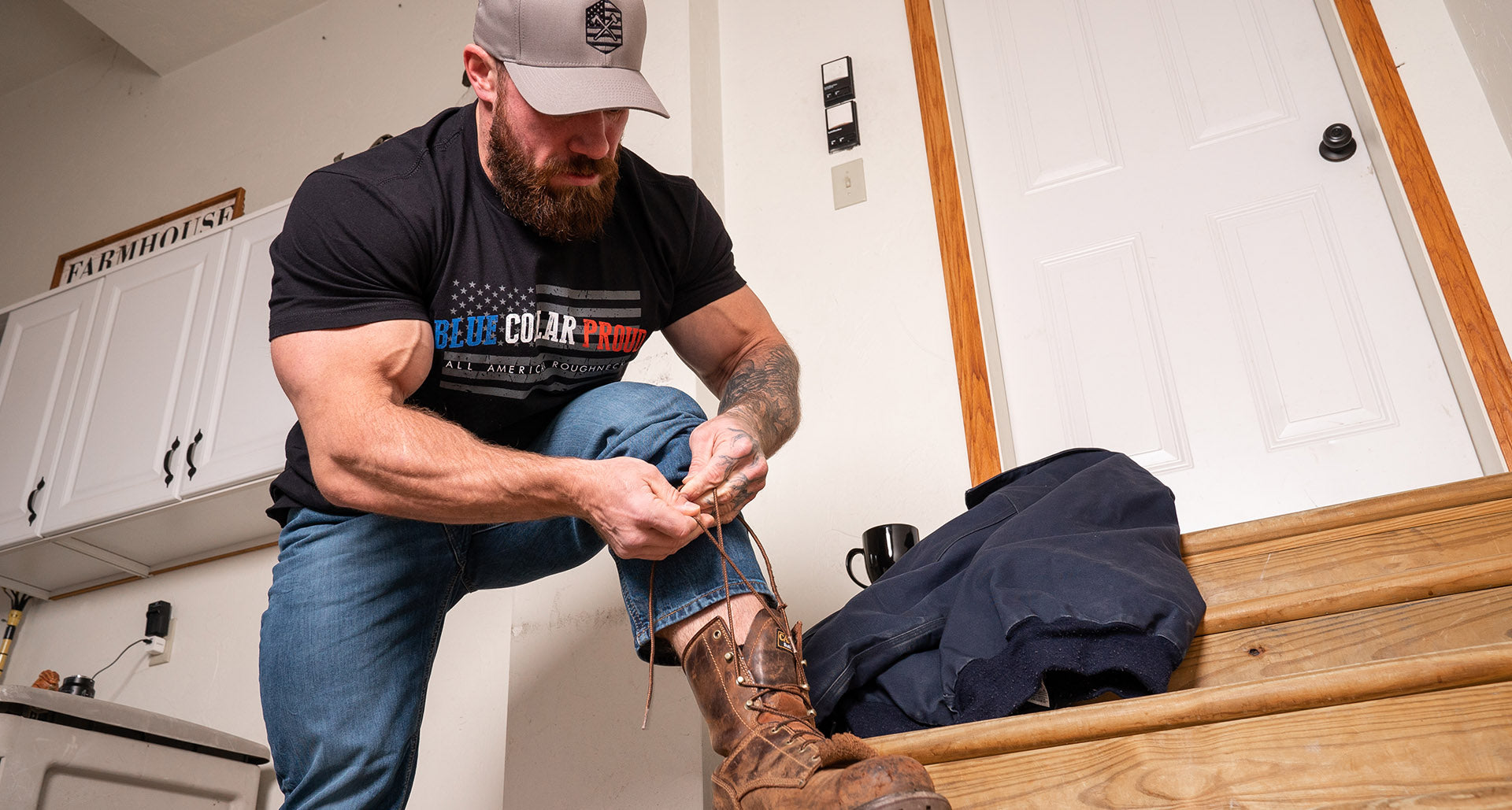 Blue Collar Proud Tee