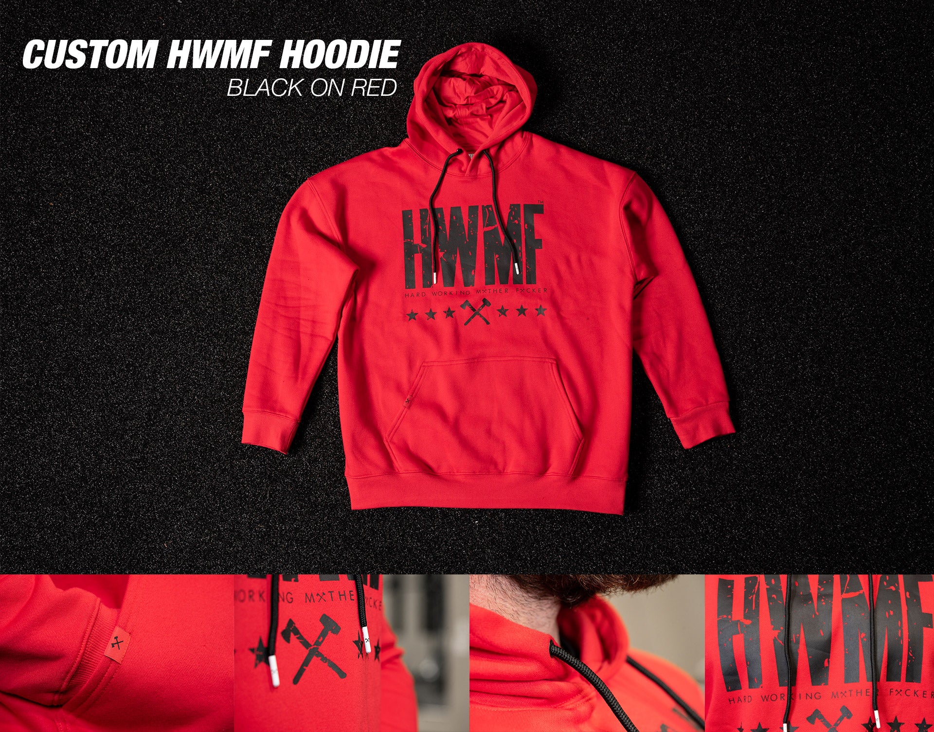 Red HWMF Hoodie