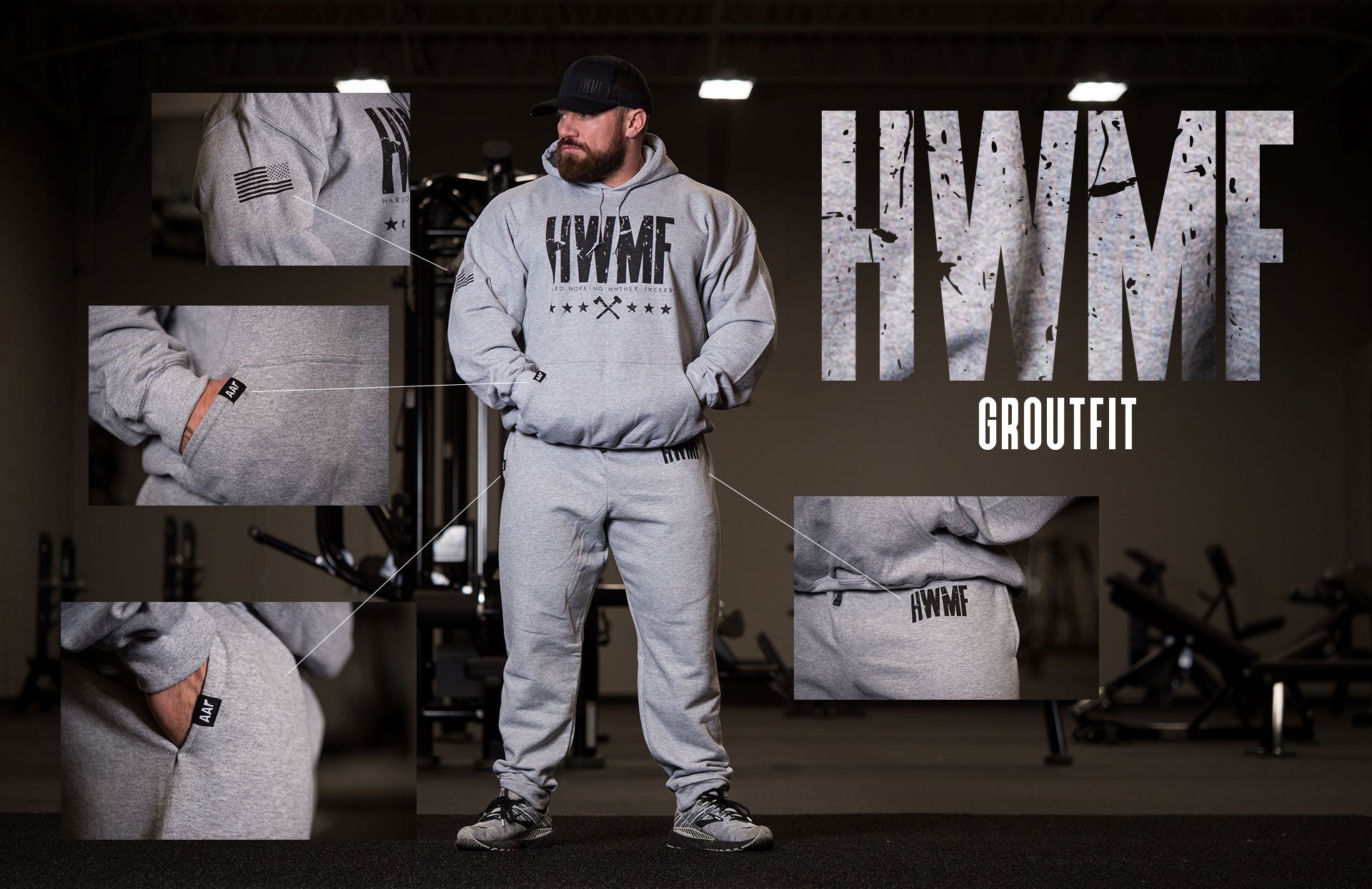 HWMF Hoodie and Joggers