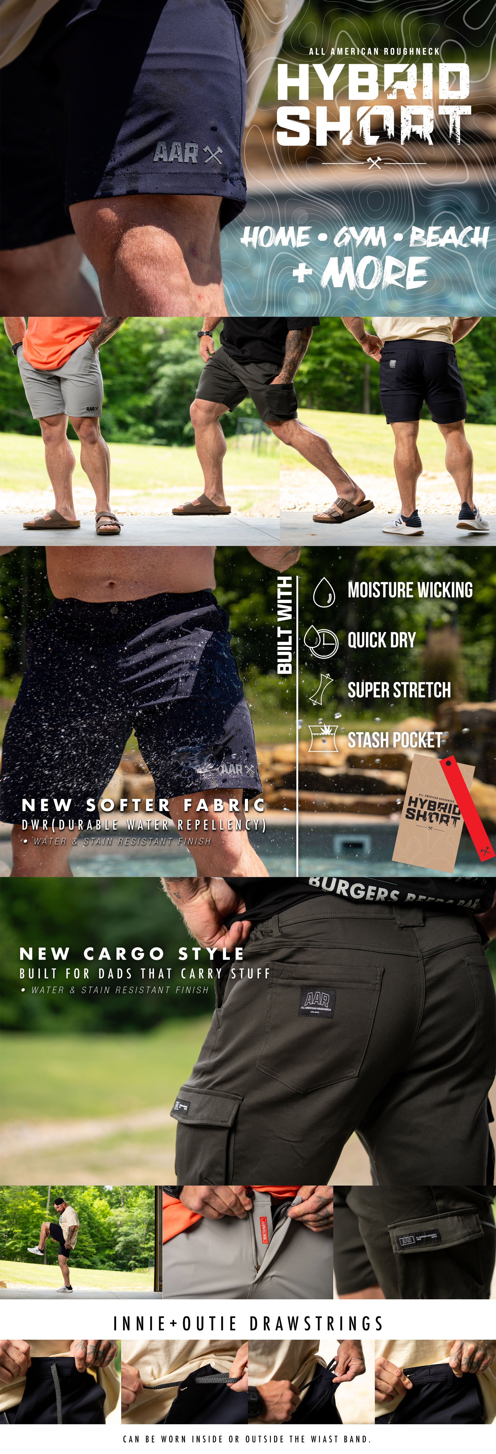 Hybrid Shorts About