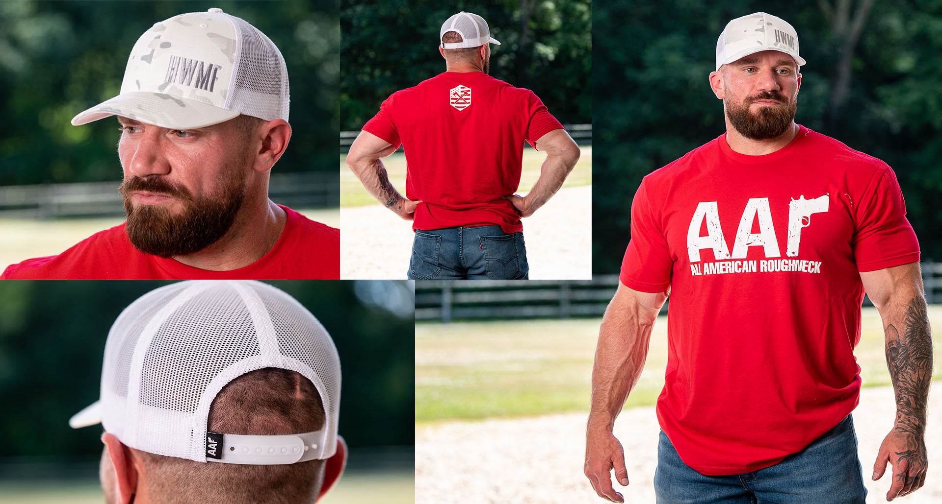 Red AAR Logo Tee