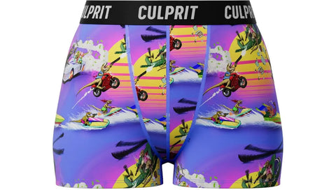 Raptor vice themed booty shorts from Culprit
