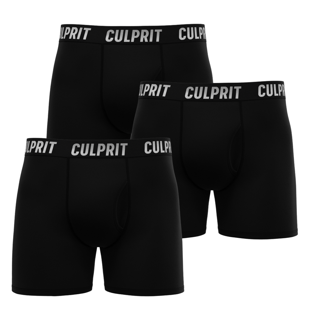 Boxer Briefs Stealth Black 7-Pack – Culprit Underwear