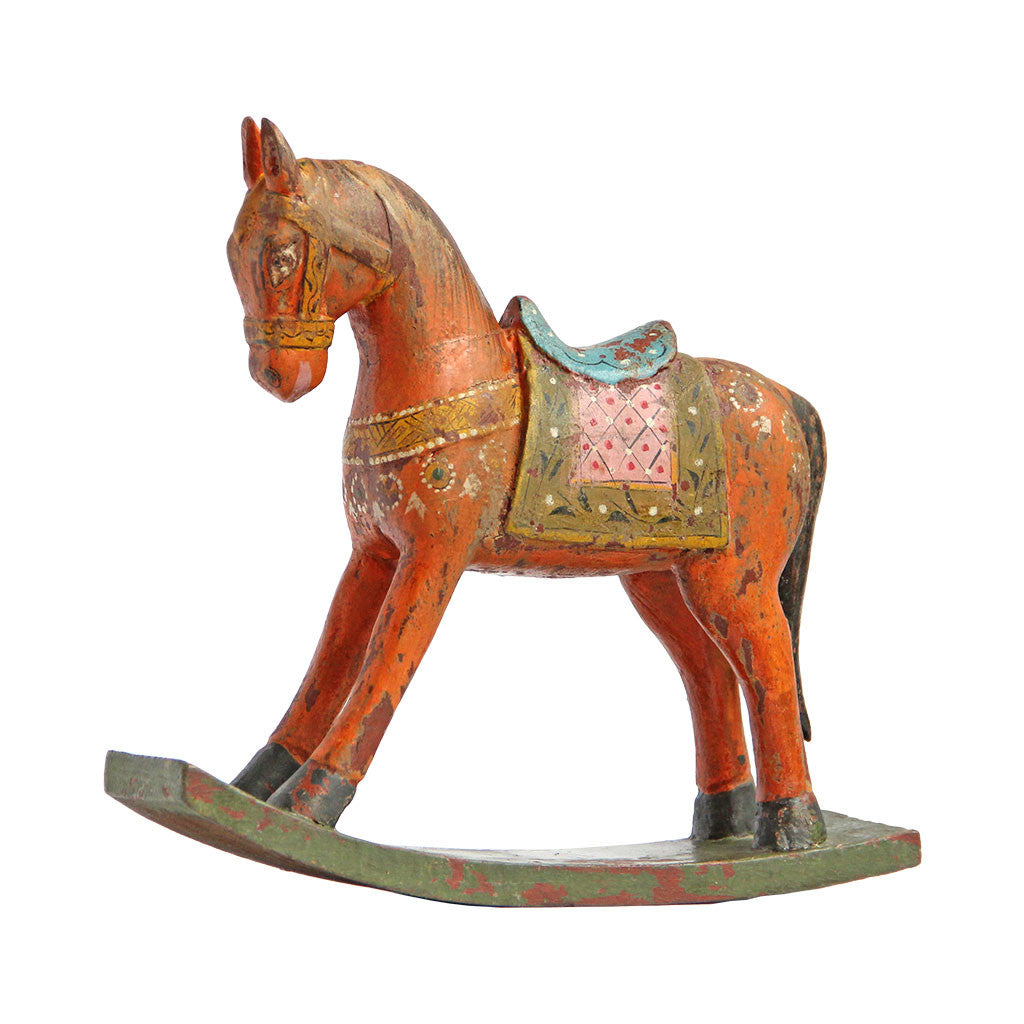 antique wooden rocking horses for sale