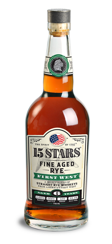 Image of 15 STARS First West Straight Rye Whiskey Batch 2-SSDD