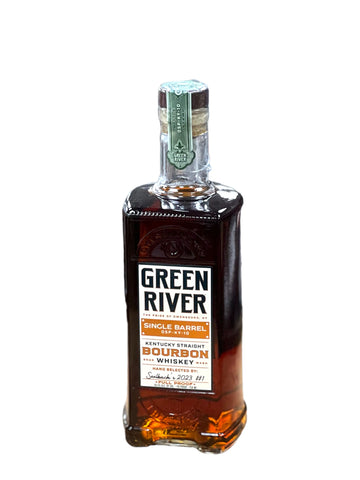 Image of Green River Kentucky Straight Bourbon Whiskey Single Barrel Seelbach's #1