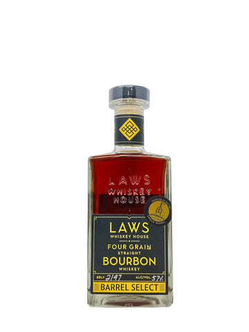 Image of Laws Whiskey House Single Barrel Cask Strength Bourbon #2197 Selected by Seelbach's