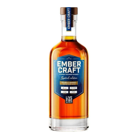 Image of [PRESALE] Ember Craft Double Barrel Custom Micro Batch Straight Bourbon Whiskey - Limited Edition
