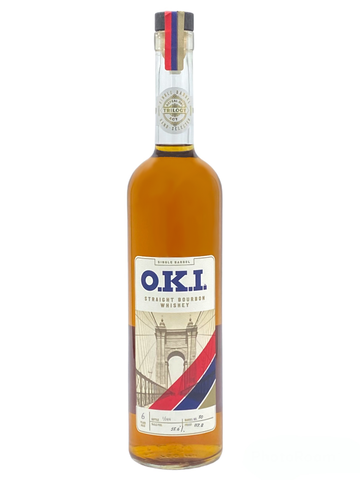 Image of O.K.I. Single Barrel Bourbon 'Trilogy Series' Act 1 Barrel #80 117.2 Proof