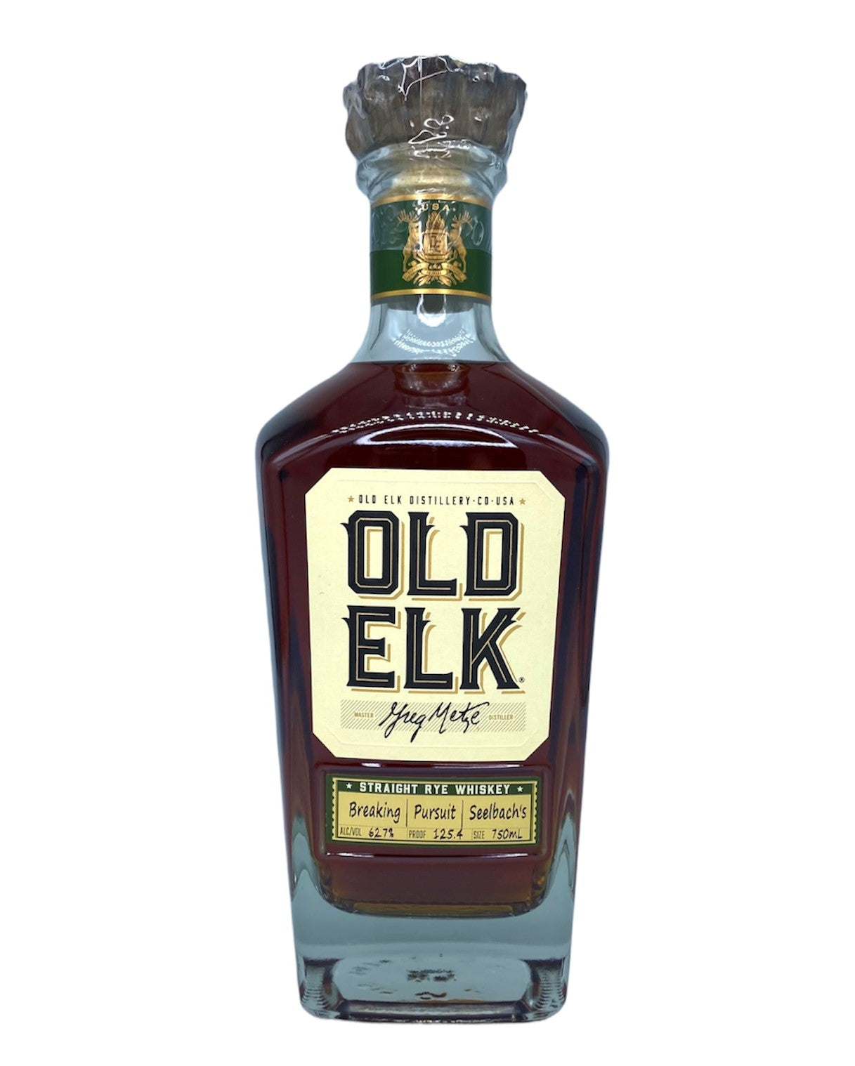 Image of Old Elk Straight Rye Whiskey 125.4 Proof - Selected by Bourbon Community Roundtable