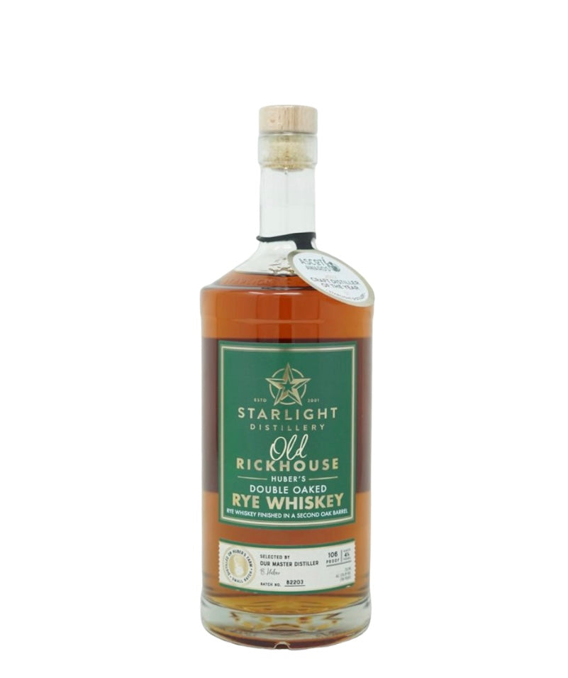 Image of Starlight Distillery Old Rickhouse Double Oaked Rye Whiskey #B2203