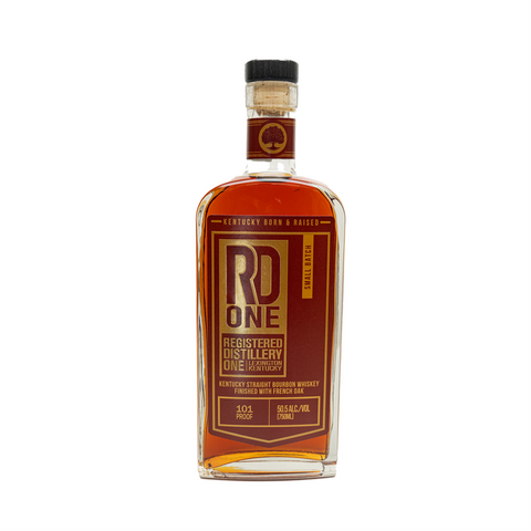 Image of RD1 Spirits KY Straight Bourbon Whiskey Finished with French Oak 101 Proof