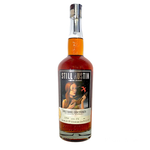 Image of Still Austin Limited Release Single Barrel #20191218-1 Cask Strength Bourbon Whiskey - Selected by Seelbach's