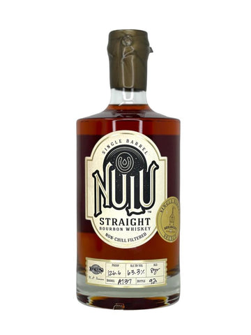 Image of Nulu 8YR Single Barrel #A137 Straight Bourbon Whiskey 126.6 proof - Selected by Seelbach's