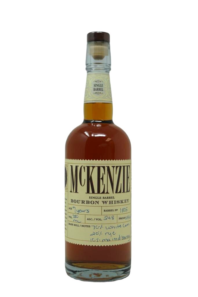 Image of McKenzie Single Barrel White Corn Bourbon 7-Year #1805 109.6 Proof - Selected by PLDC