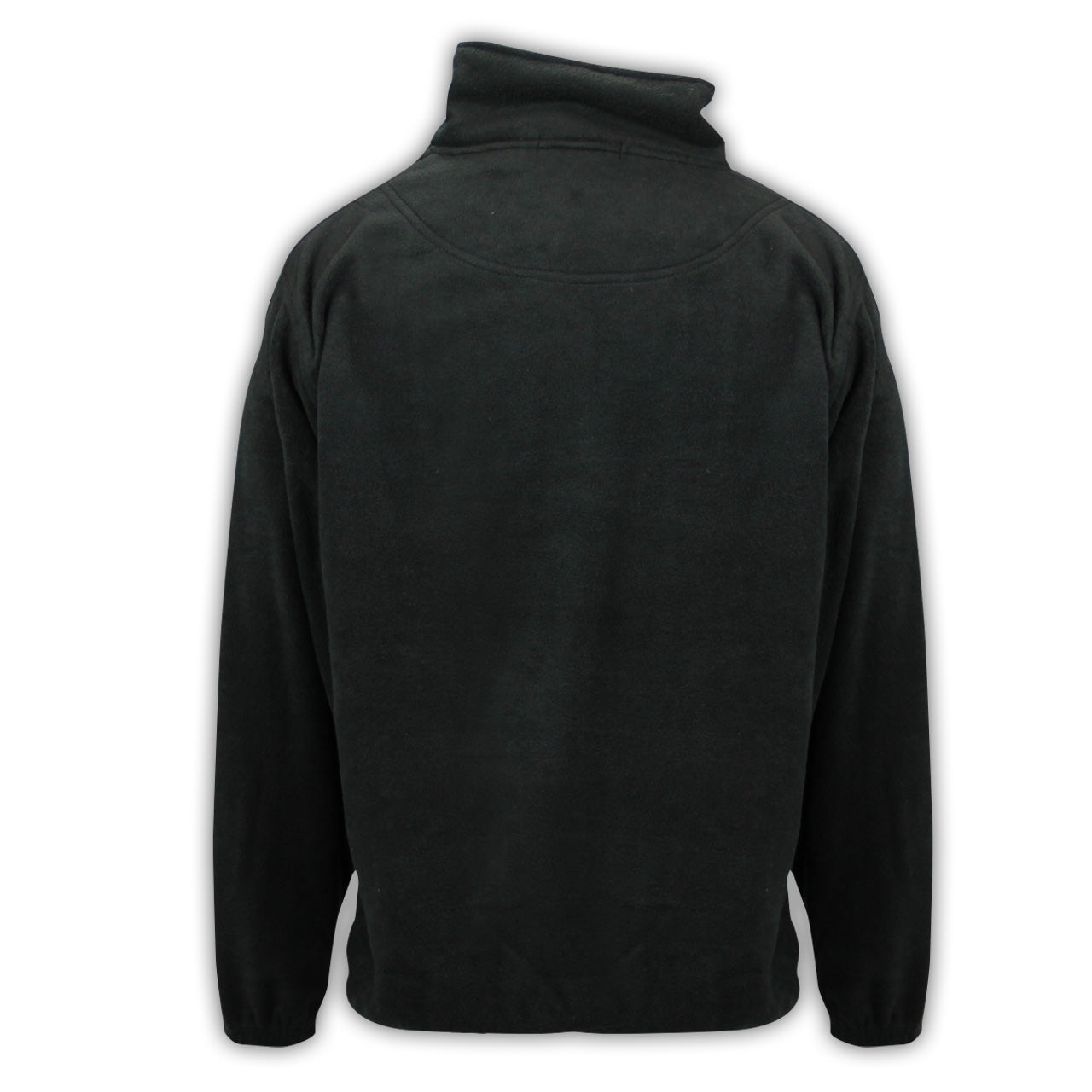 men's black quarter zip fleece