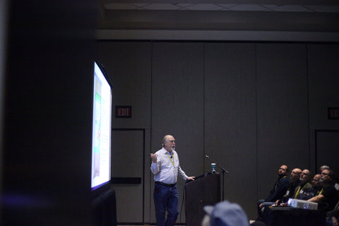 Steve Diver presents at the 2018 Eco-Ag Conference in 2018