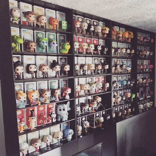 funko pop storage shelves