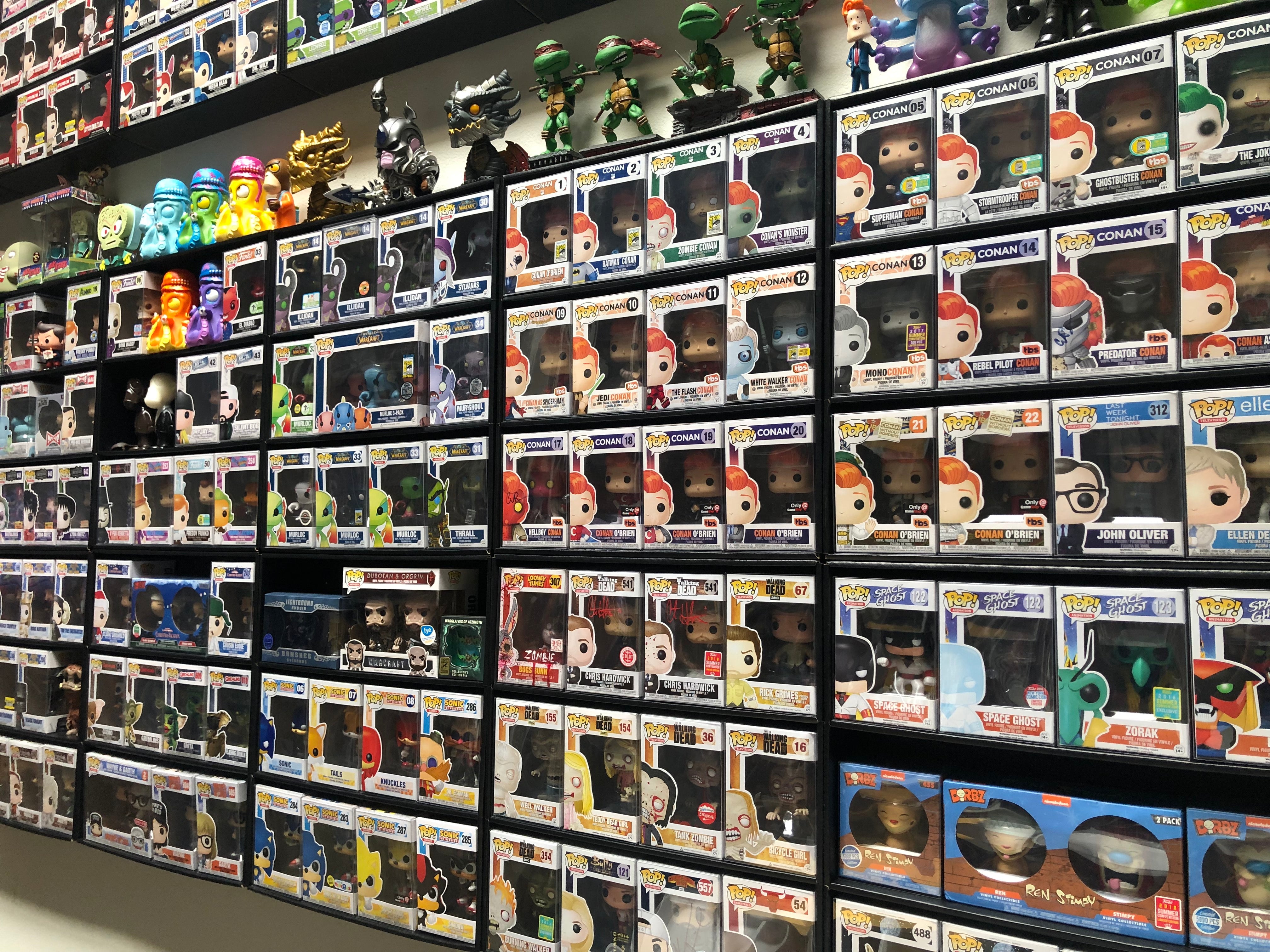 funko pop wall