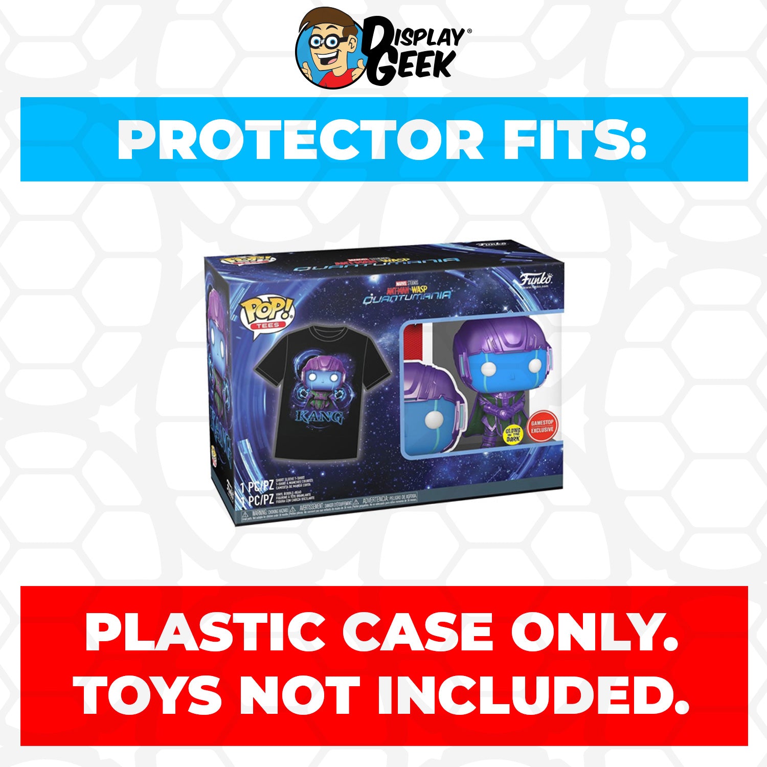 Funko POP! & Tee Kang Glow in the Dark #1305 Pop Protector Size CONFIRMED!–  Display Geek, Inc.