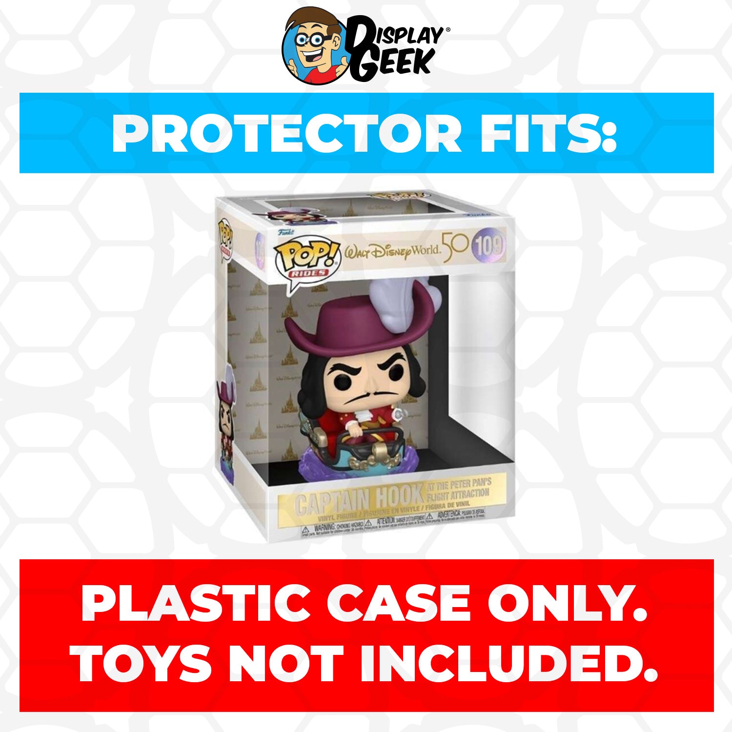 Funko POP! Rides Captain Hook at the Peter Pan's Flight Attraction