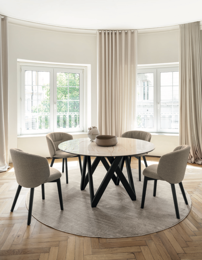 Cartesio Round Table Calligaris