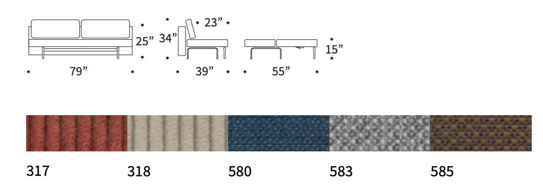 Conlix Sofa Dimensions