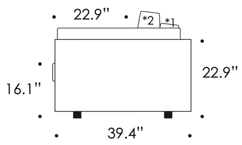 Eilersen Float Sofa Dimensions