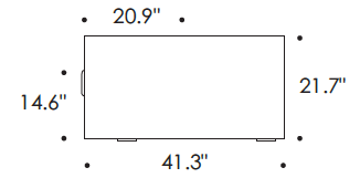 Eilersen Fatty Sofa Dimensions