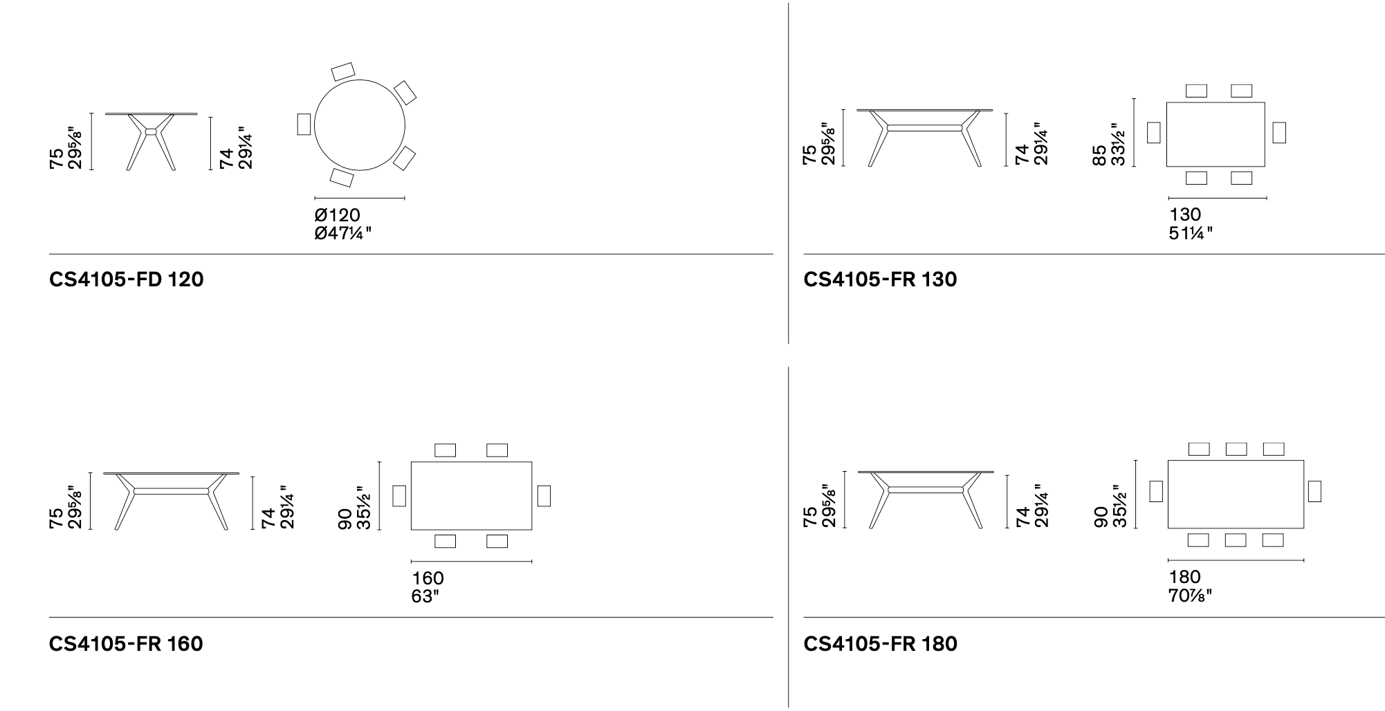 calligaris-kent-table-dimensions