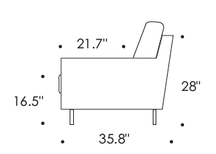 Streamline Sofa Dimensions