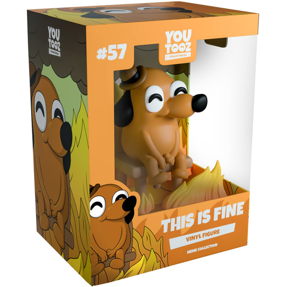 This is fine' dog meme is now a stuffed animal