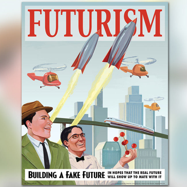  Futurism  Poster  TopatoCo