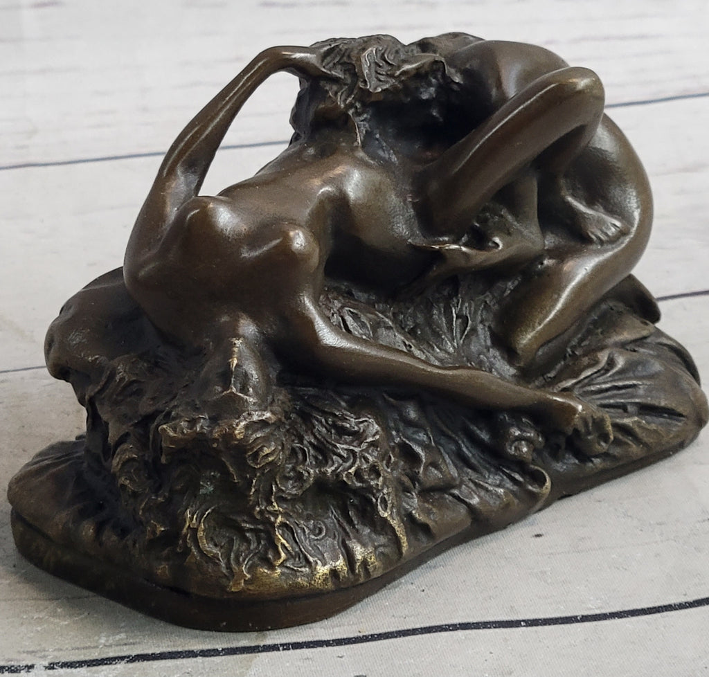 Handcrafted bronze sculpture SALE Erotic Mavchi By Love Lesbian Edition  Artwork