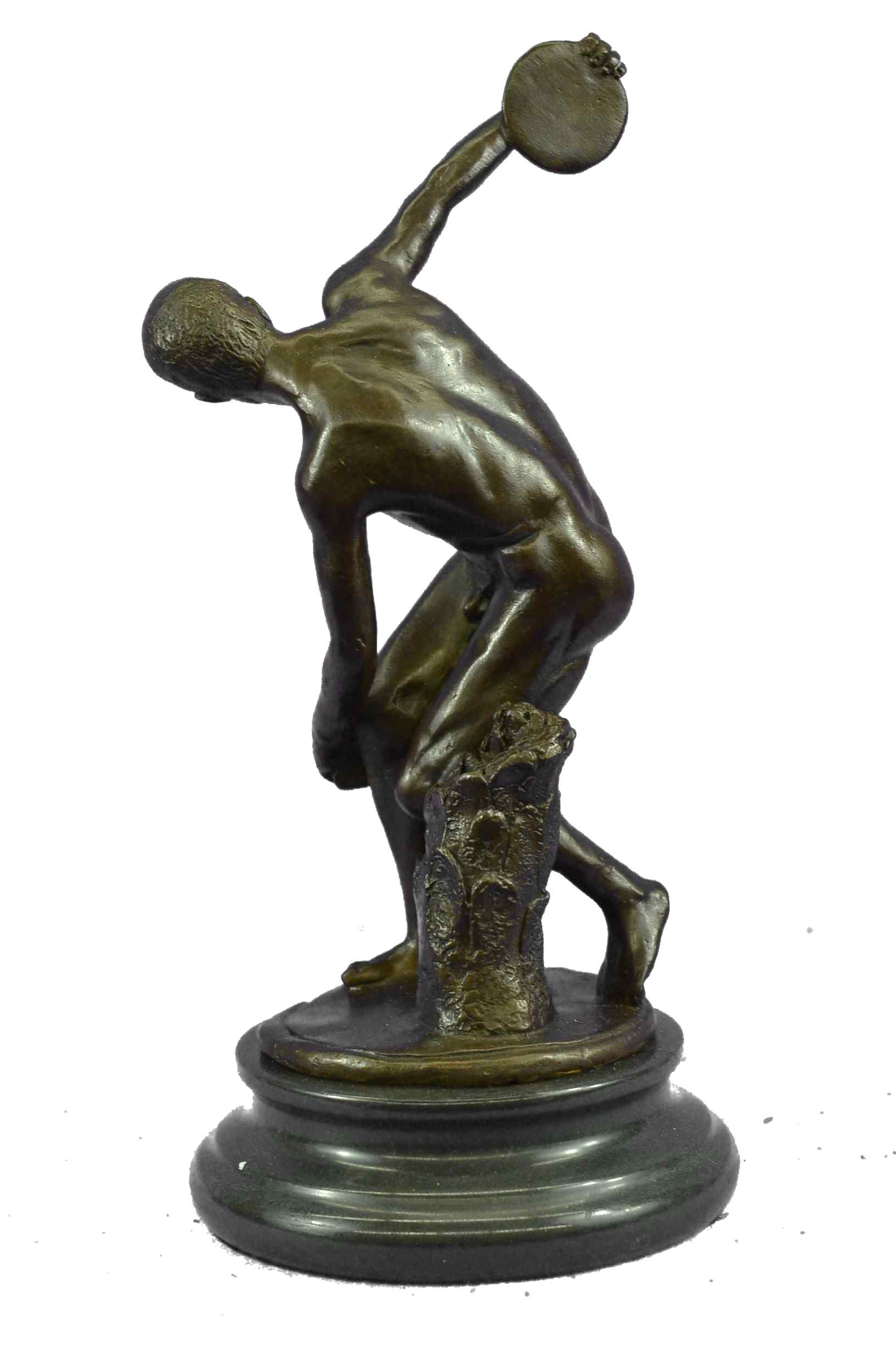 discus thrower statue