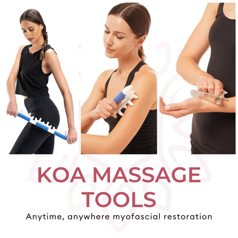 The KOA Massage Tools Best At-Home or On-The-Go Myofascial Release Tools