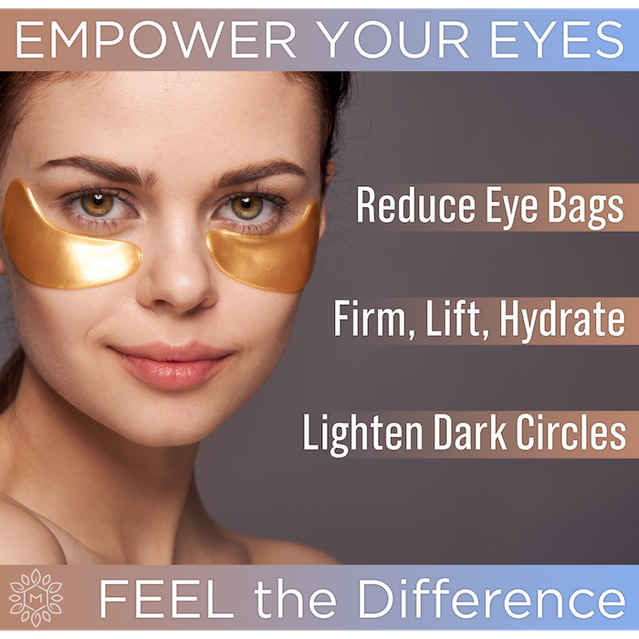 Anti-Aging 24K Nano-Gold Marine Collagen Eye Masks