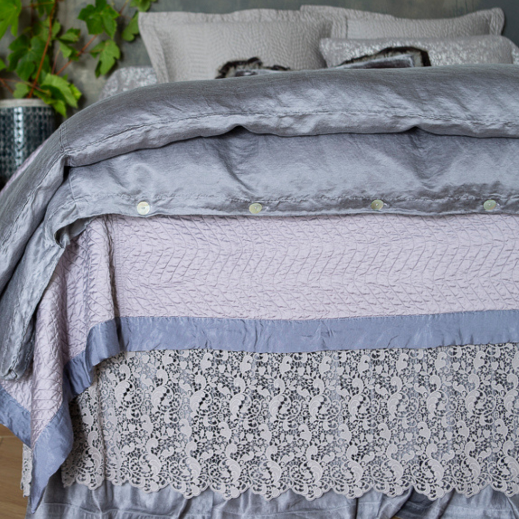 Allora Bed Skirt in French Lavender