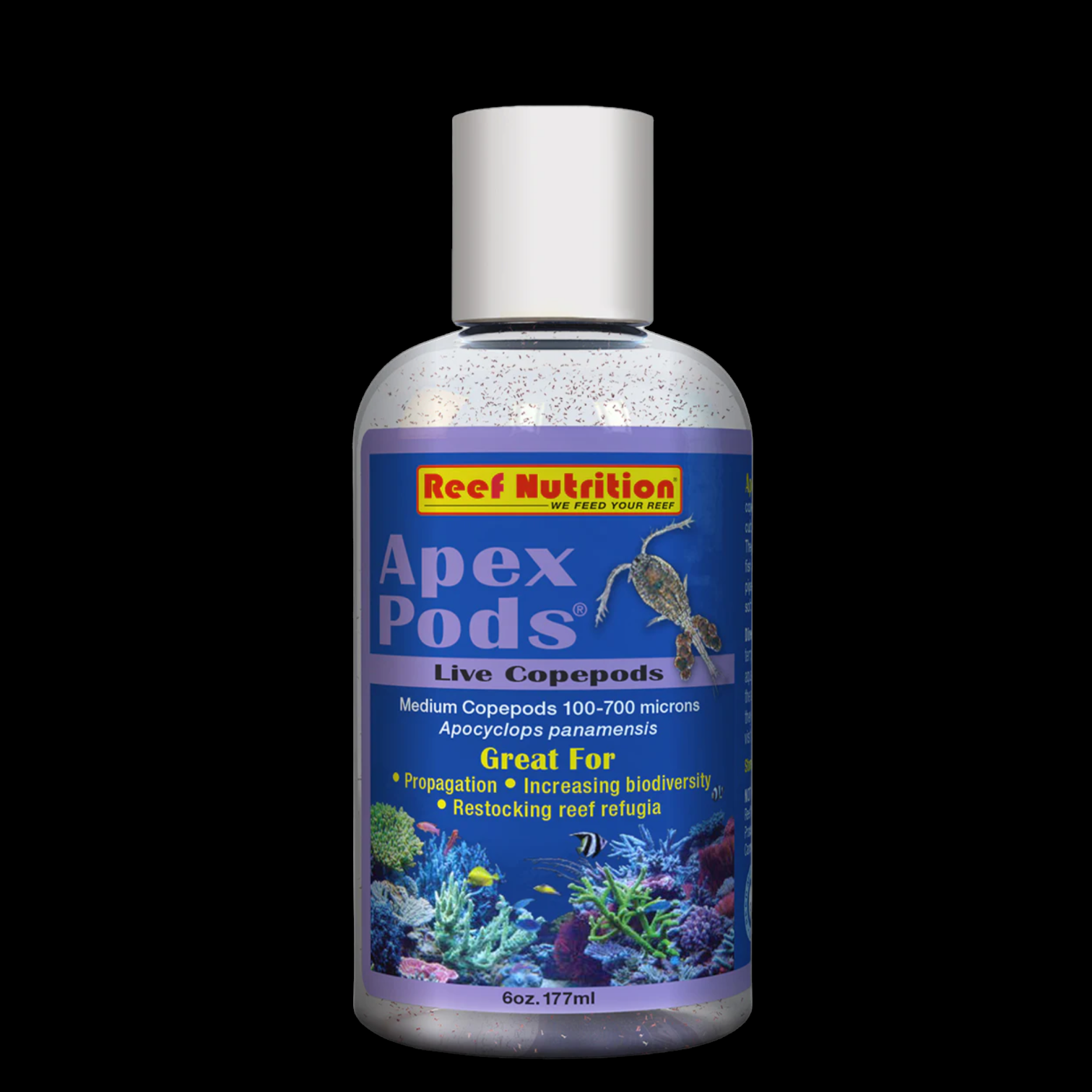 Apex-pods 6 oz by Reef Nutrition – Alyssa's Seahorse Savvy