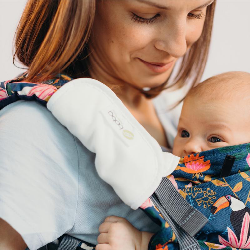 how to make teething pads for baby carrier