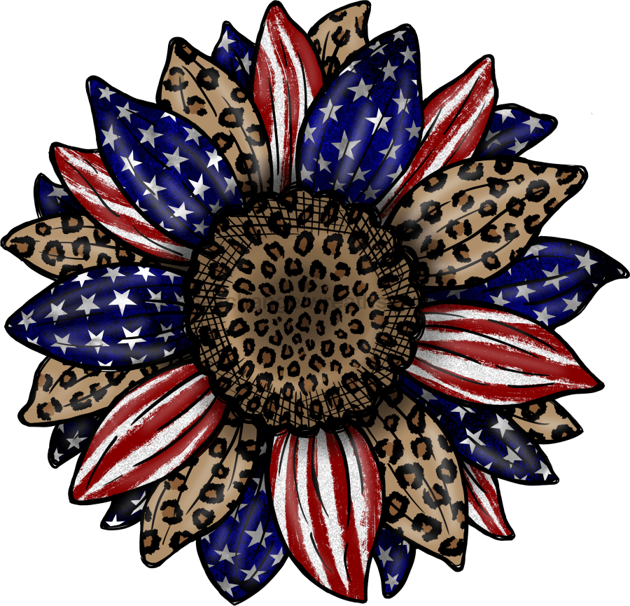 american flower clipart