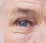 Closeup of of an Elderly Woman's Eye