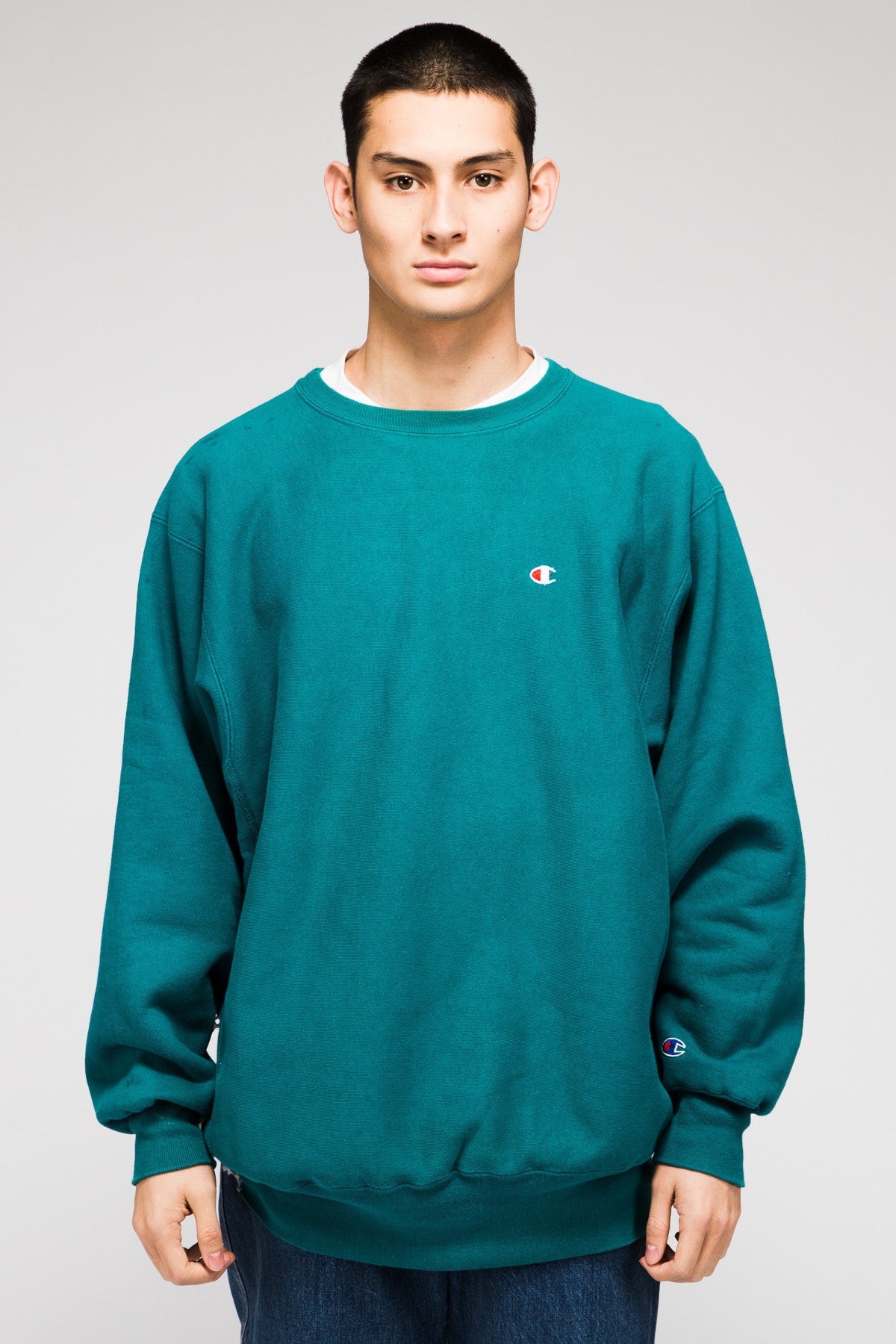 champion sweater green