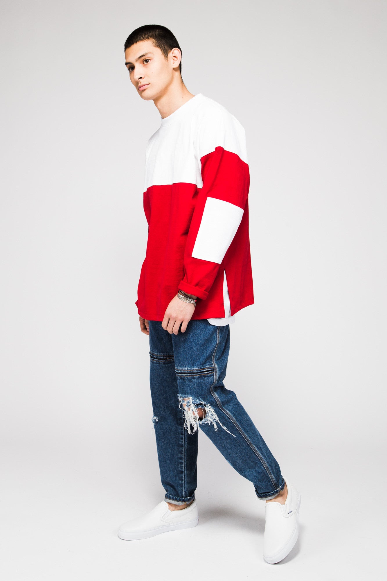 RODRIGUEZ LONG SLEEVE IN RED
