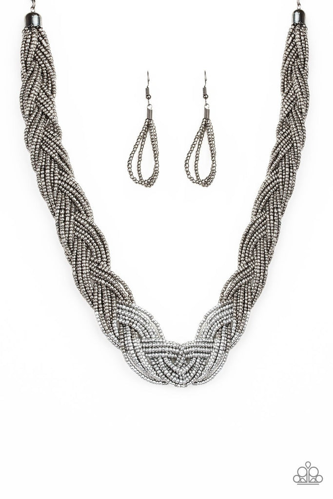 Brazilian Brilliance Silver Necklace | Paparazzi Accessories | $5.00